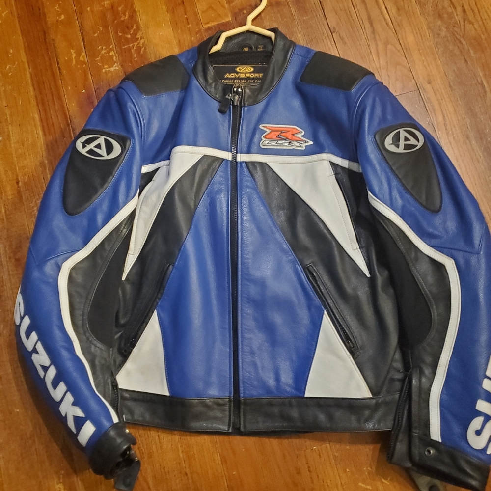 Men's Suzuki padded riding jacket